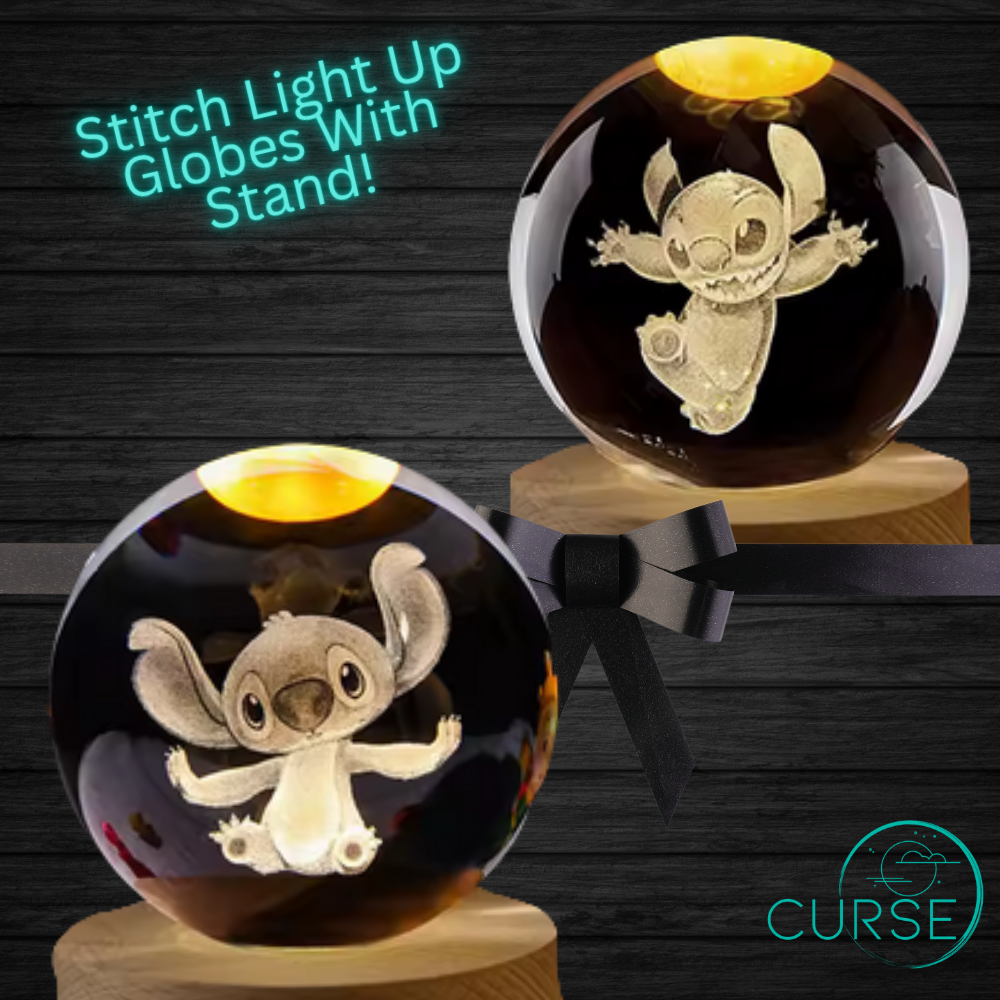 Stitch Light Up Globe