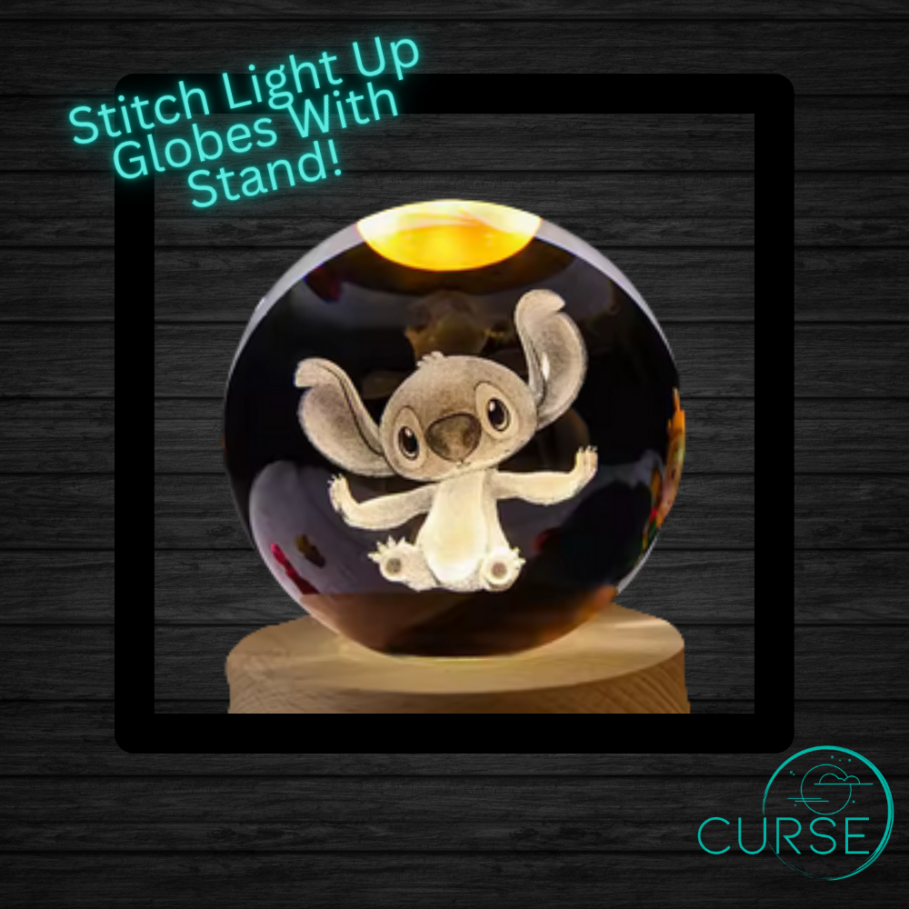 Stitch Light Up Globe