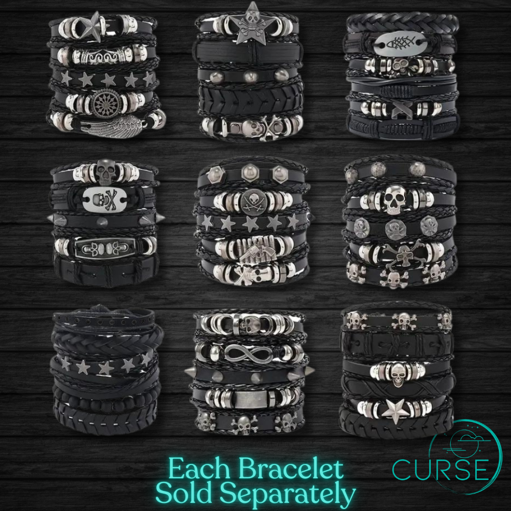 Bracelets - Black Punk