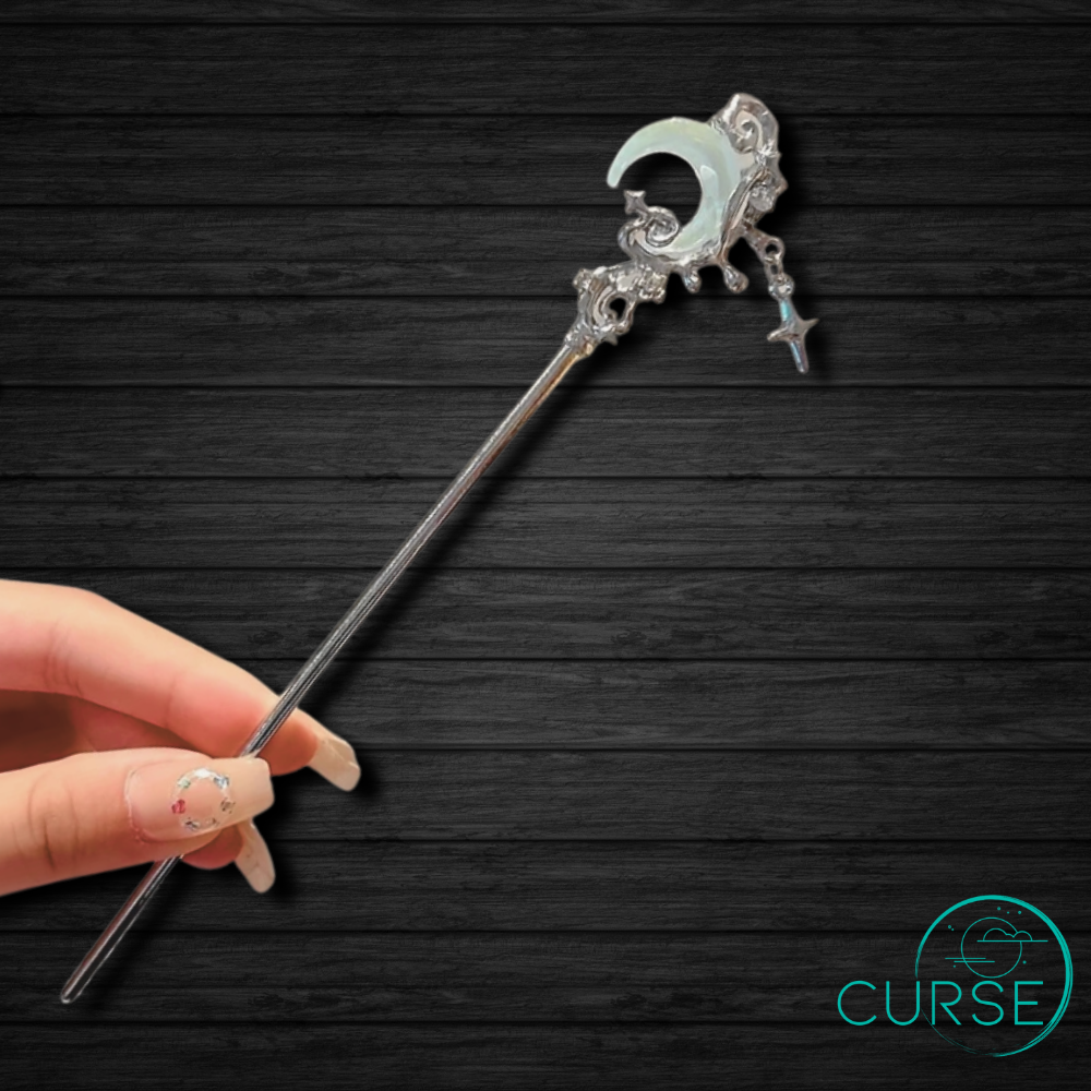 Hair Sticks - Silvery