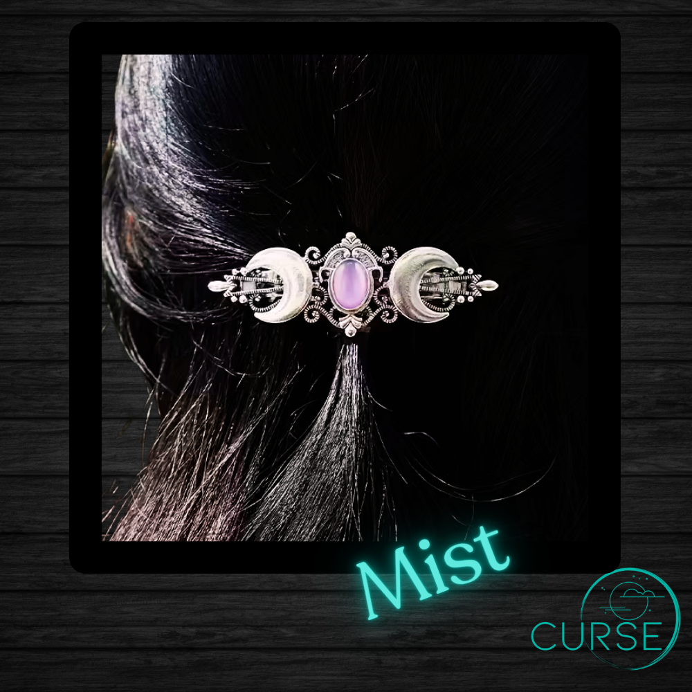 Moon Phase Hair Clips