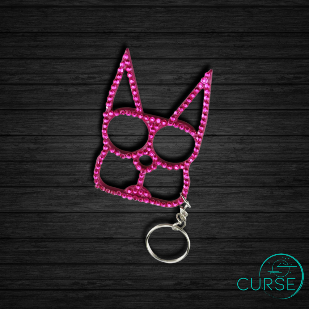 Safety KeyChain Kitty Ears