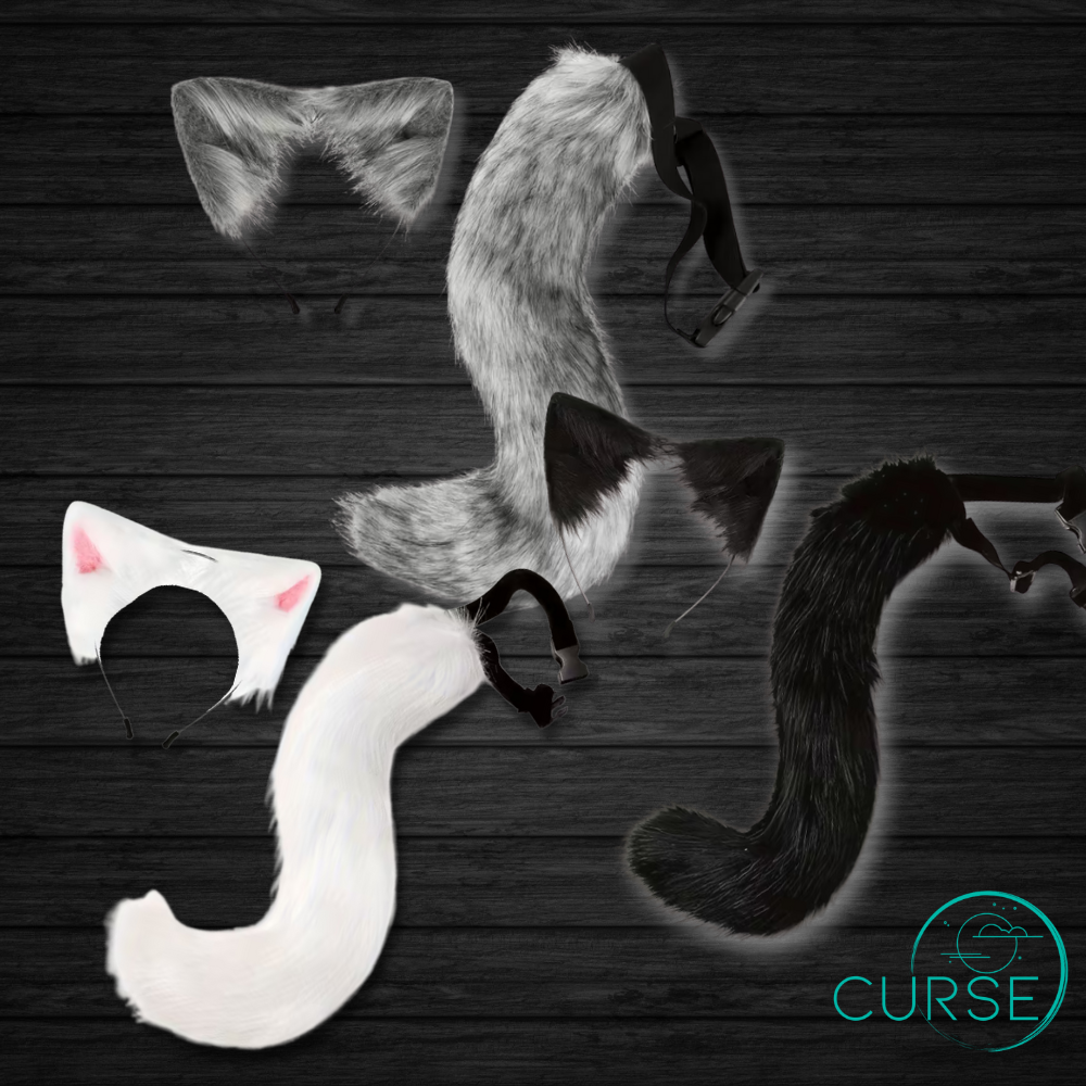 Kitty Ears n Tail SET