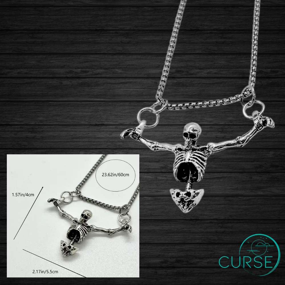 Necklace- Skelly Chained
