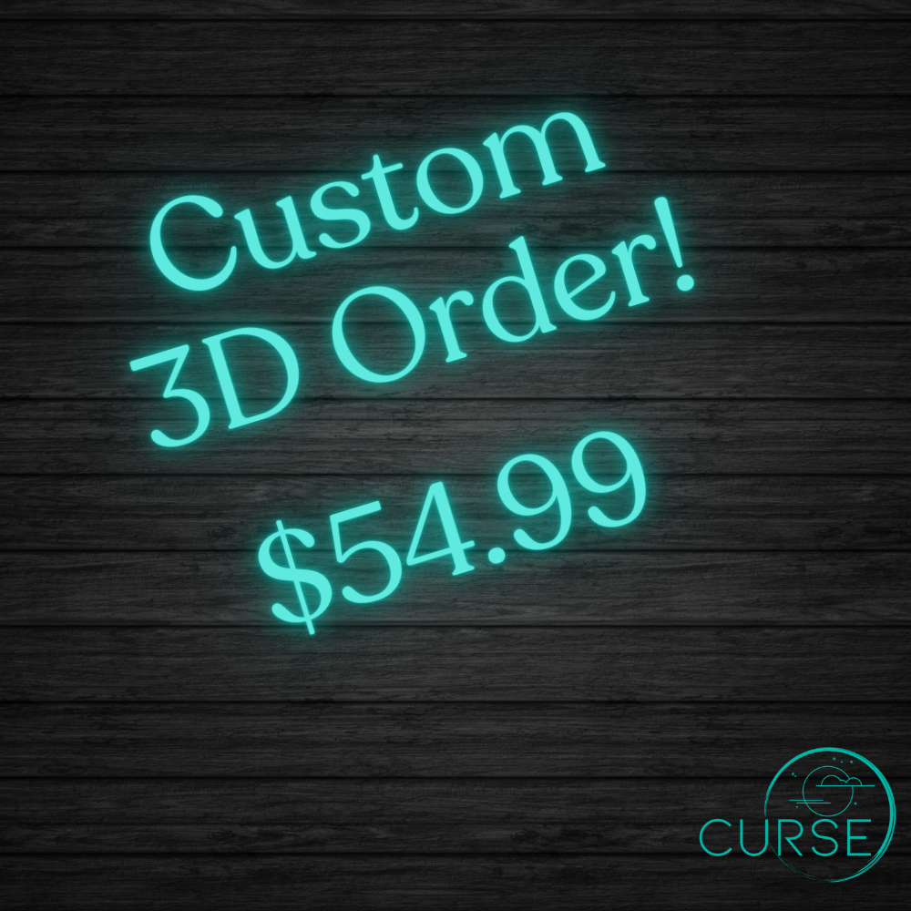 Custom 3D Orders