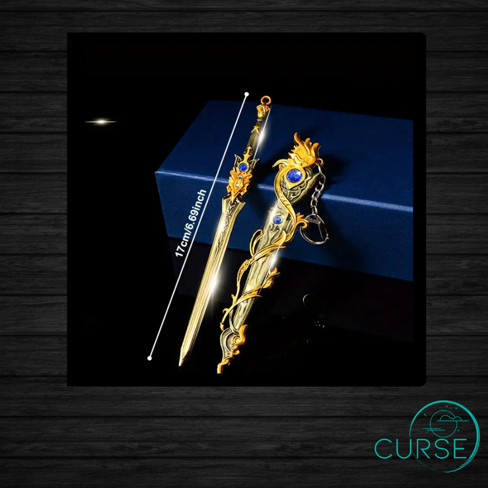 Gold n Blue Sword