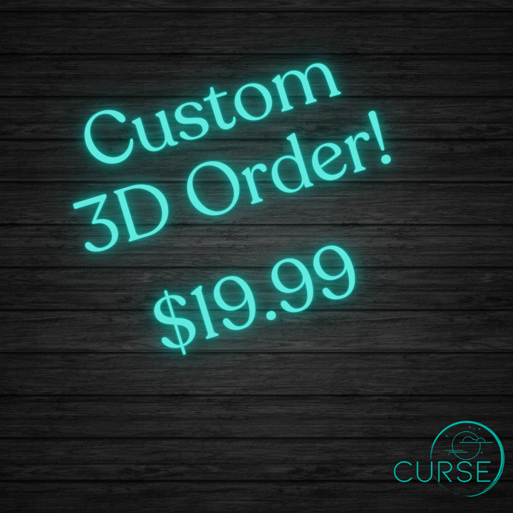 Custom 3D Orders