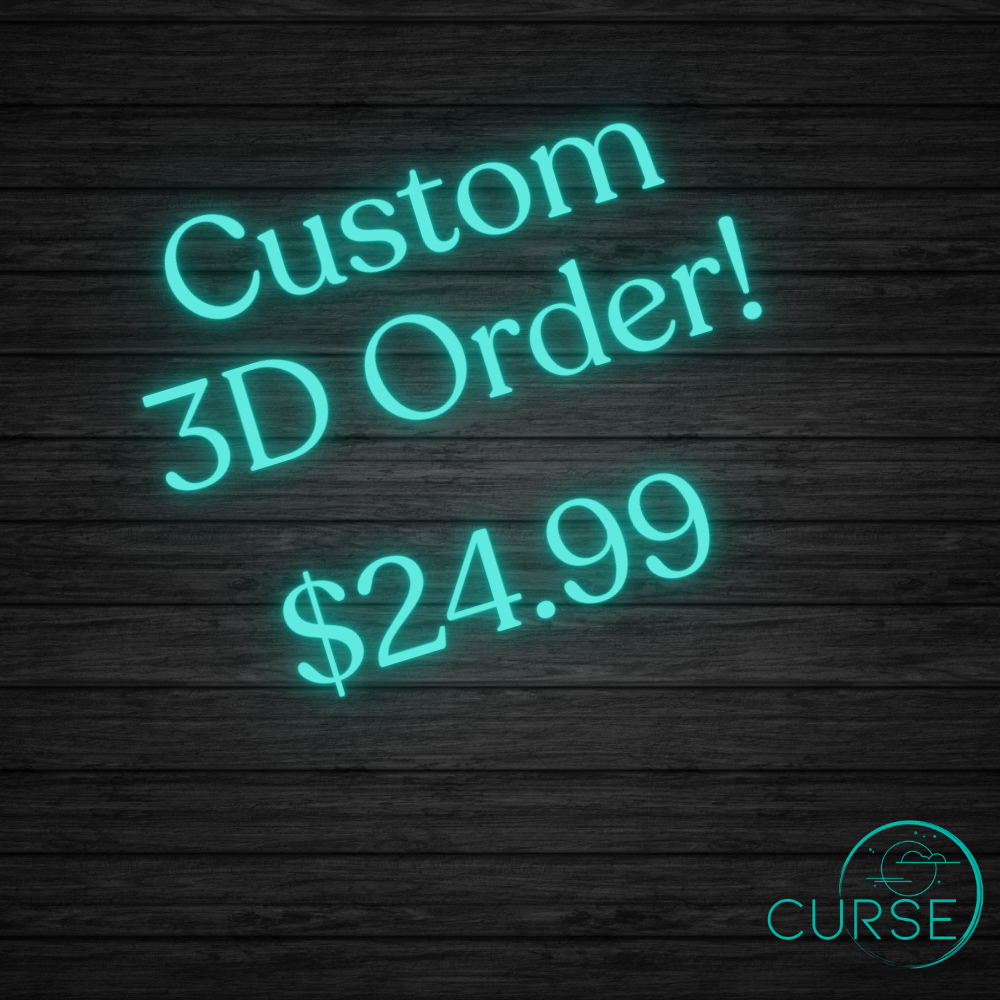 Custom 3D Orders