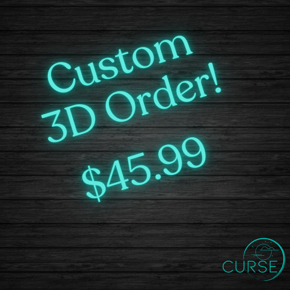 Custom 3D Orders