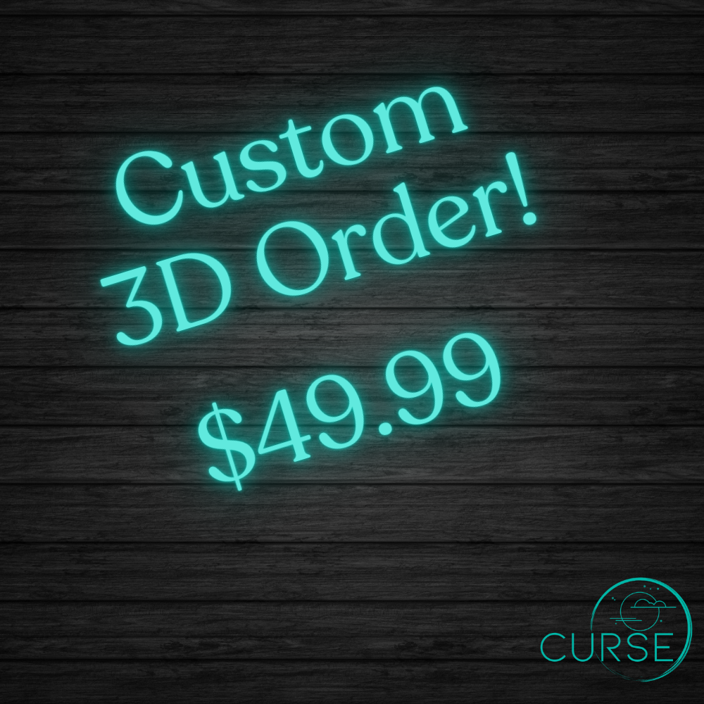 Custom 3D Orders