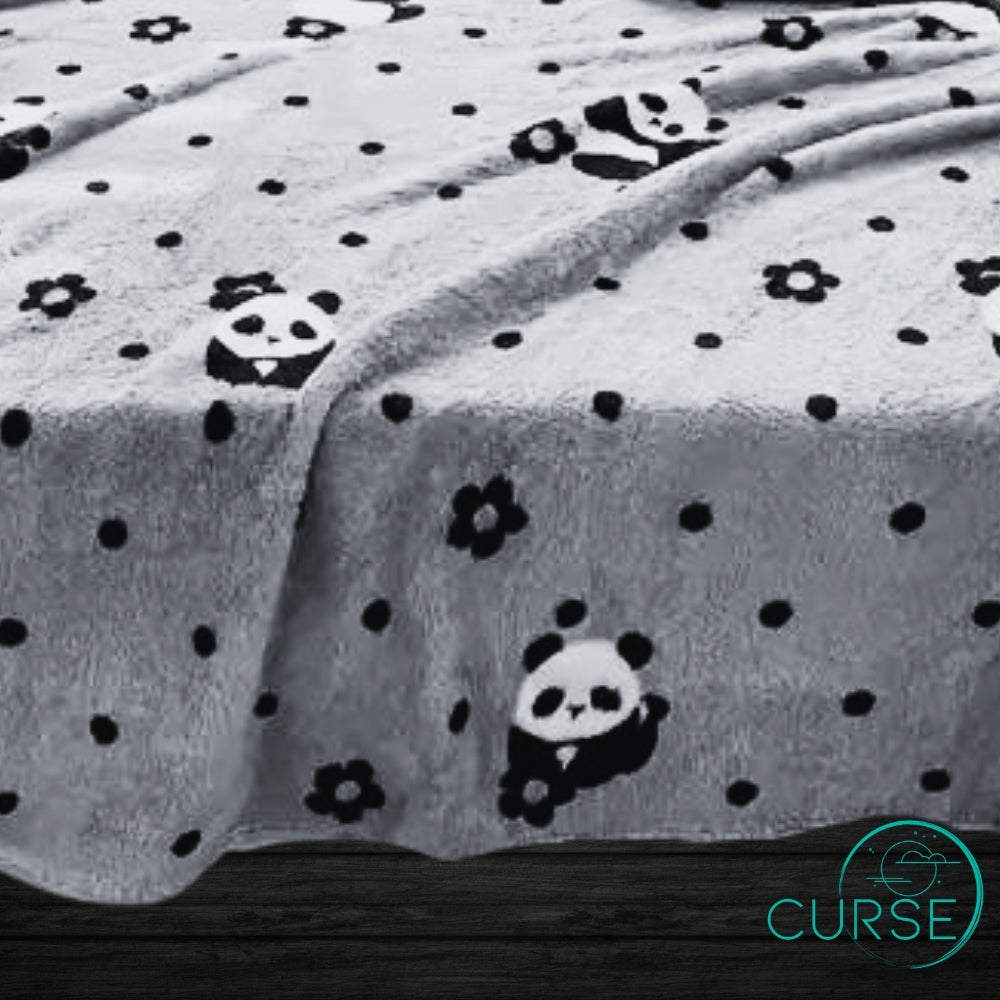 Ultra Soft Flannel Throw - Pandas