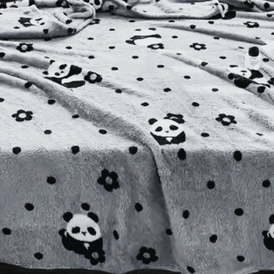 Ultra Soft Flannel Throw - Pandas