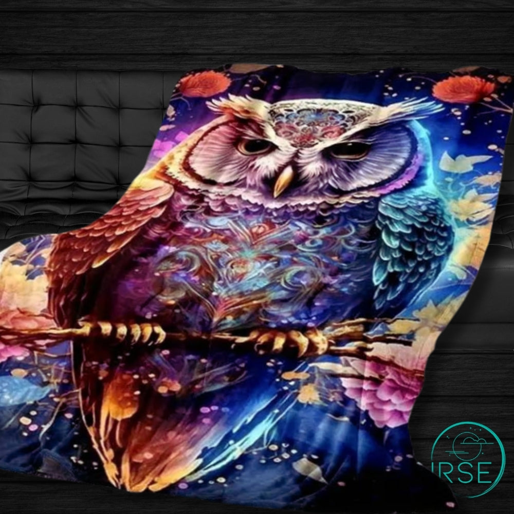 Ultra Soft Throw - Owl