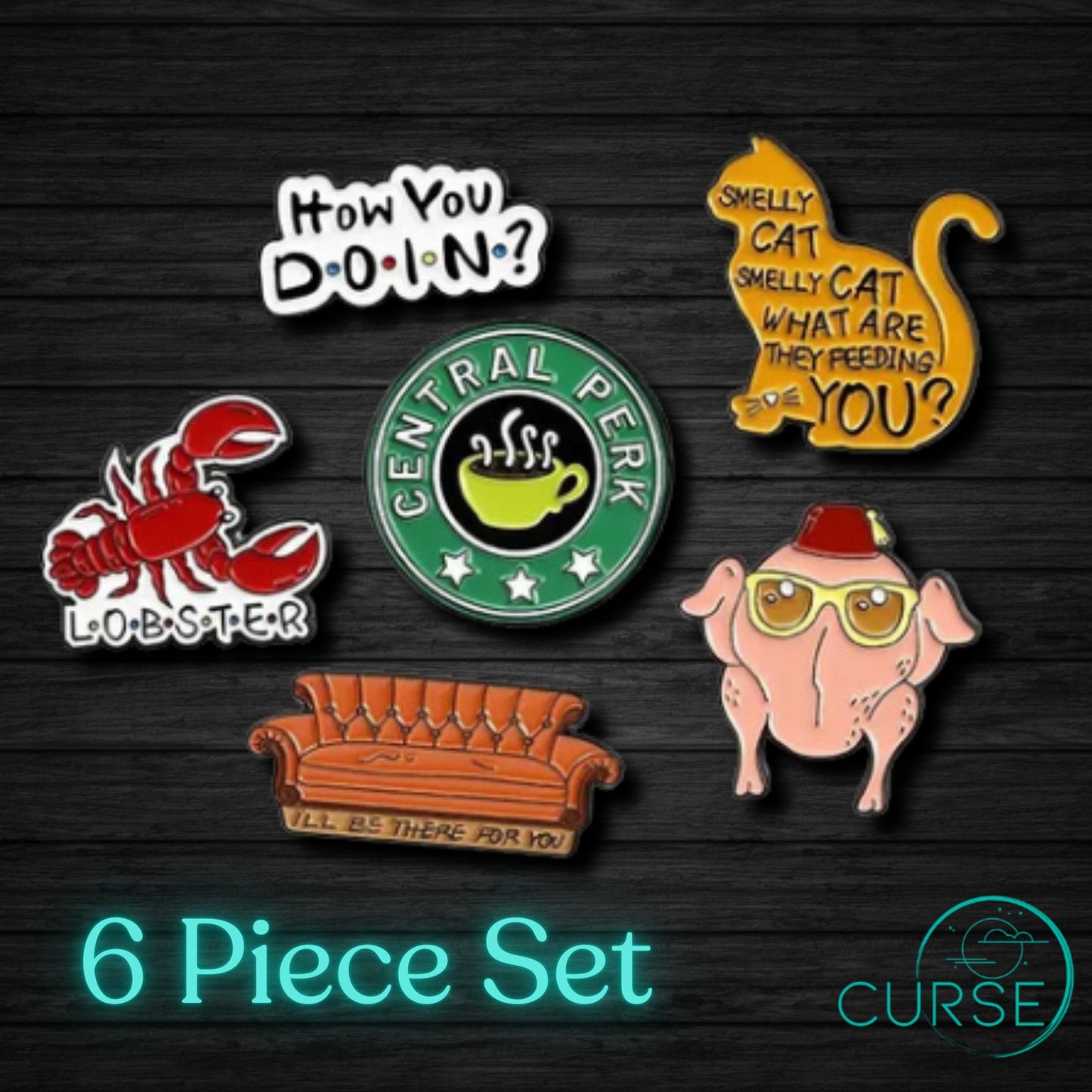 Pins - Friend Set