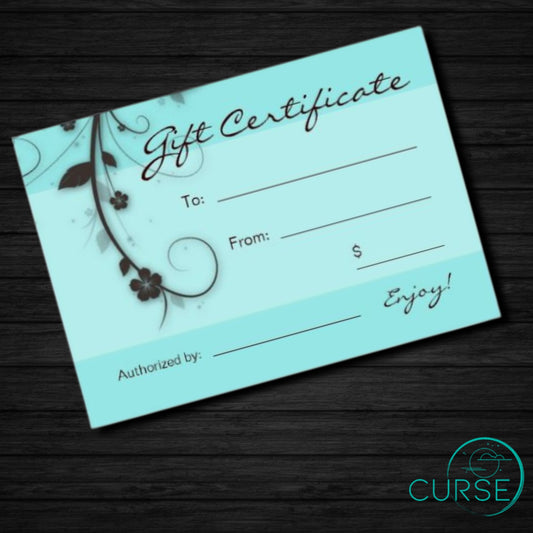 Curse LLC Gift Certificate