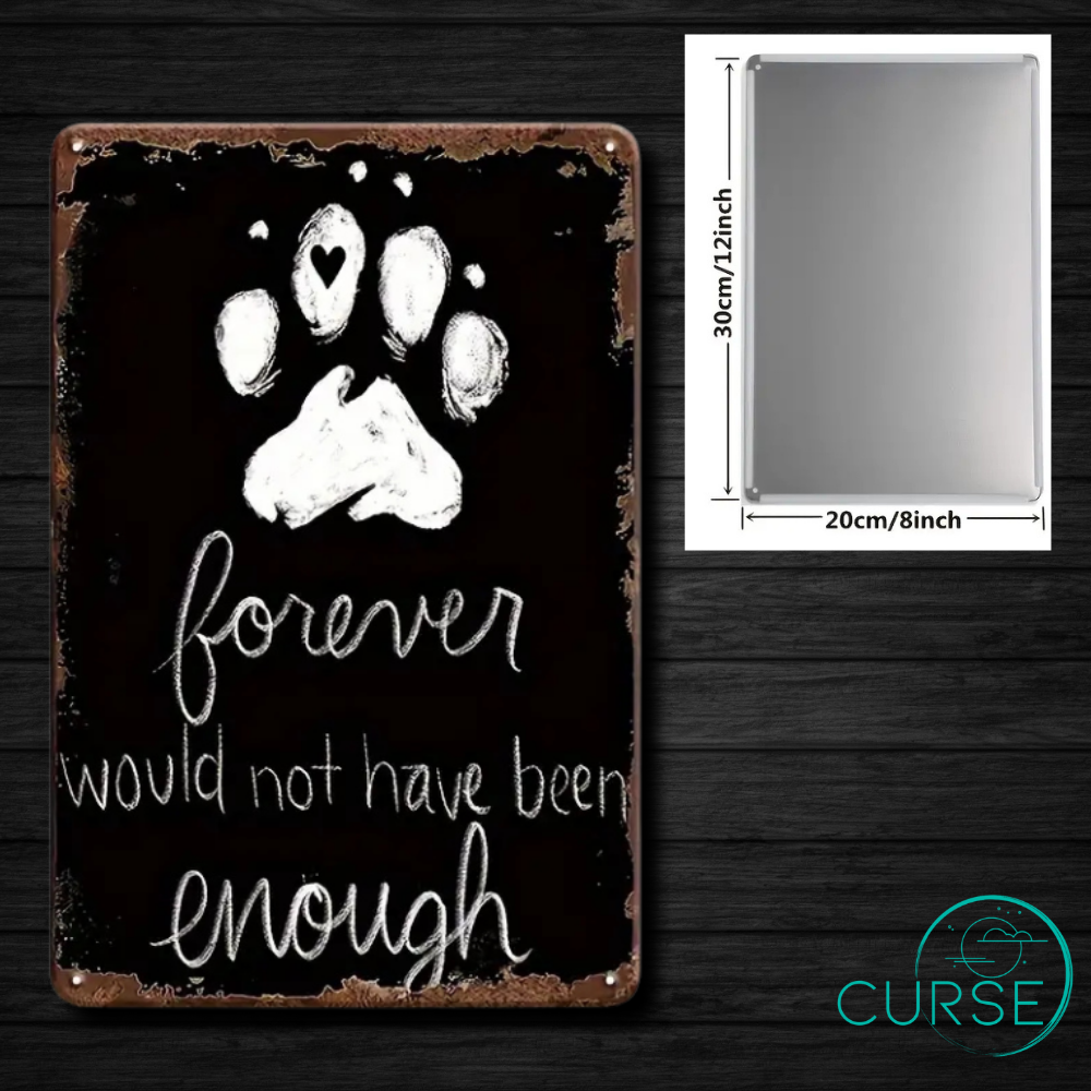 Sign - Paw Friends Forever