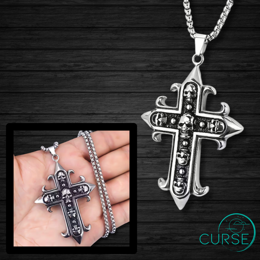 Skull Cross Necklace