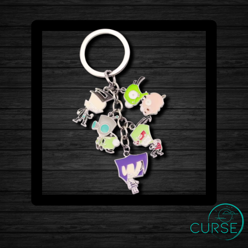 Gir From Zim Keychain
