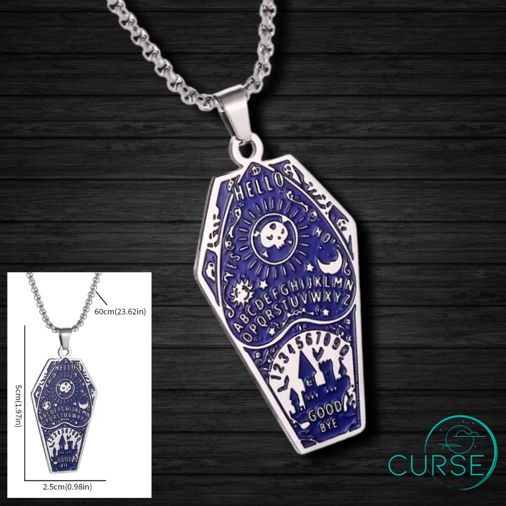 Ouija Coffin Necklace