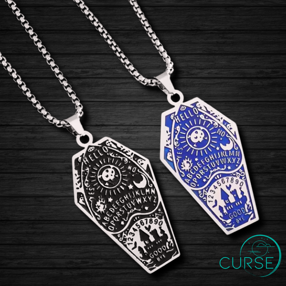 Ouija Coffin Necklace