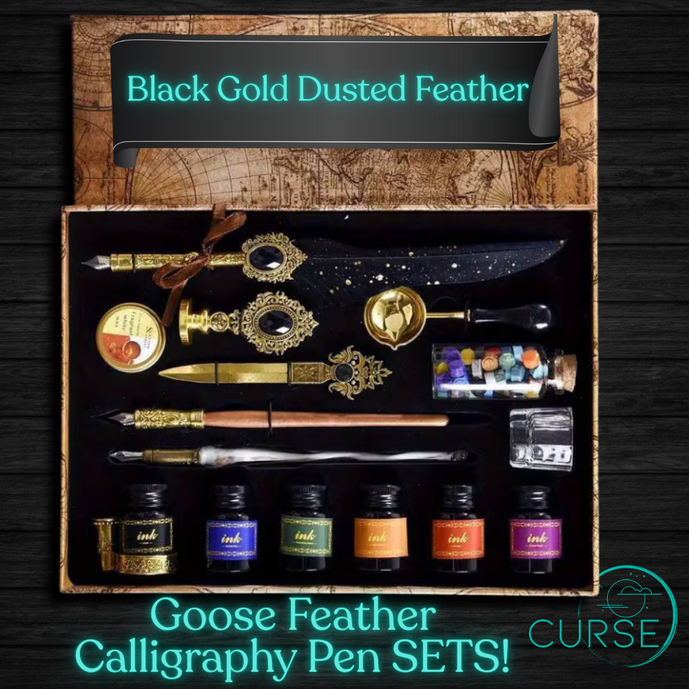 Calligraphy Pen, Wax And Ink