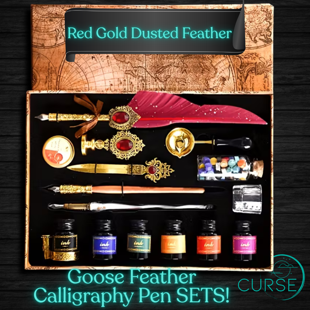 Calligraphy Pen, Wax And Ink