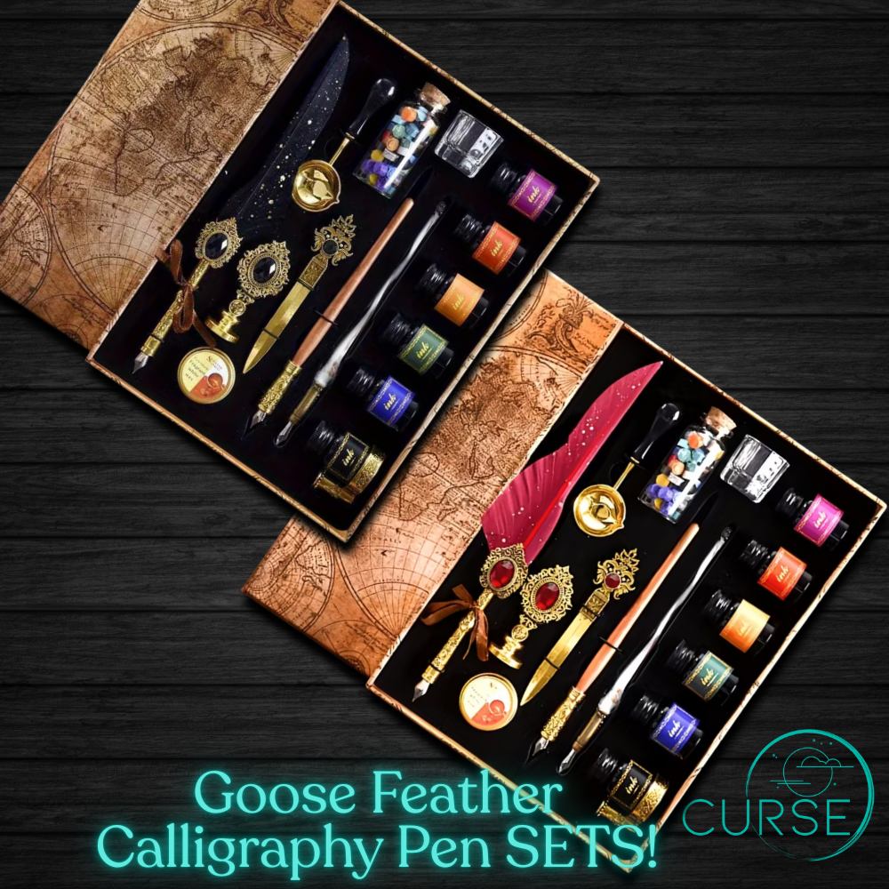 Calligraphy Pen, Wax And Ink