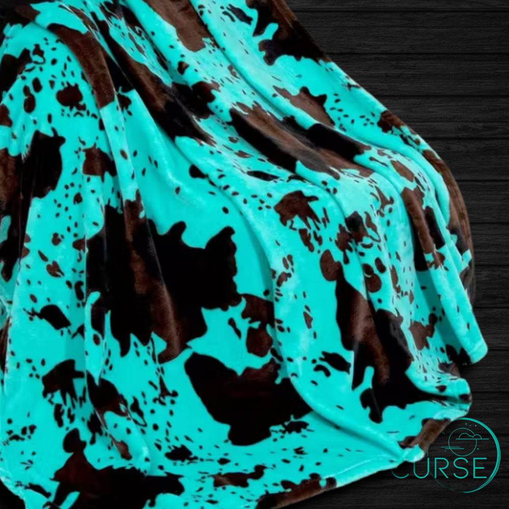 Ultra Soft Throw - Pastel Cows!