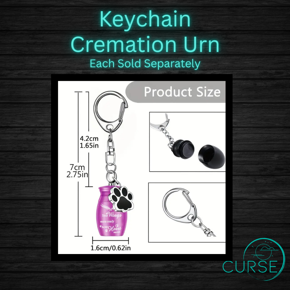 Pet Cremation Keychain