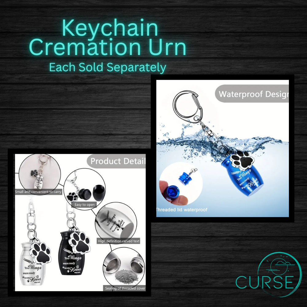 Pet Cremation Keychain