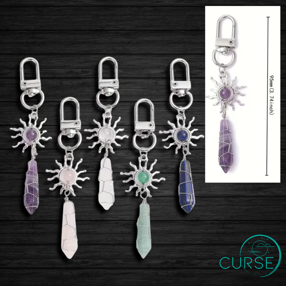 Stone Crystal Keychains!