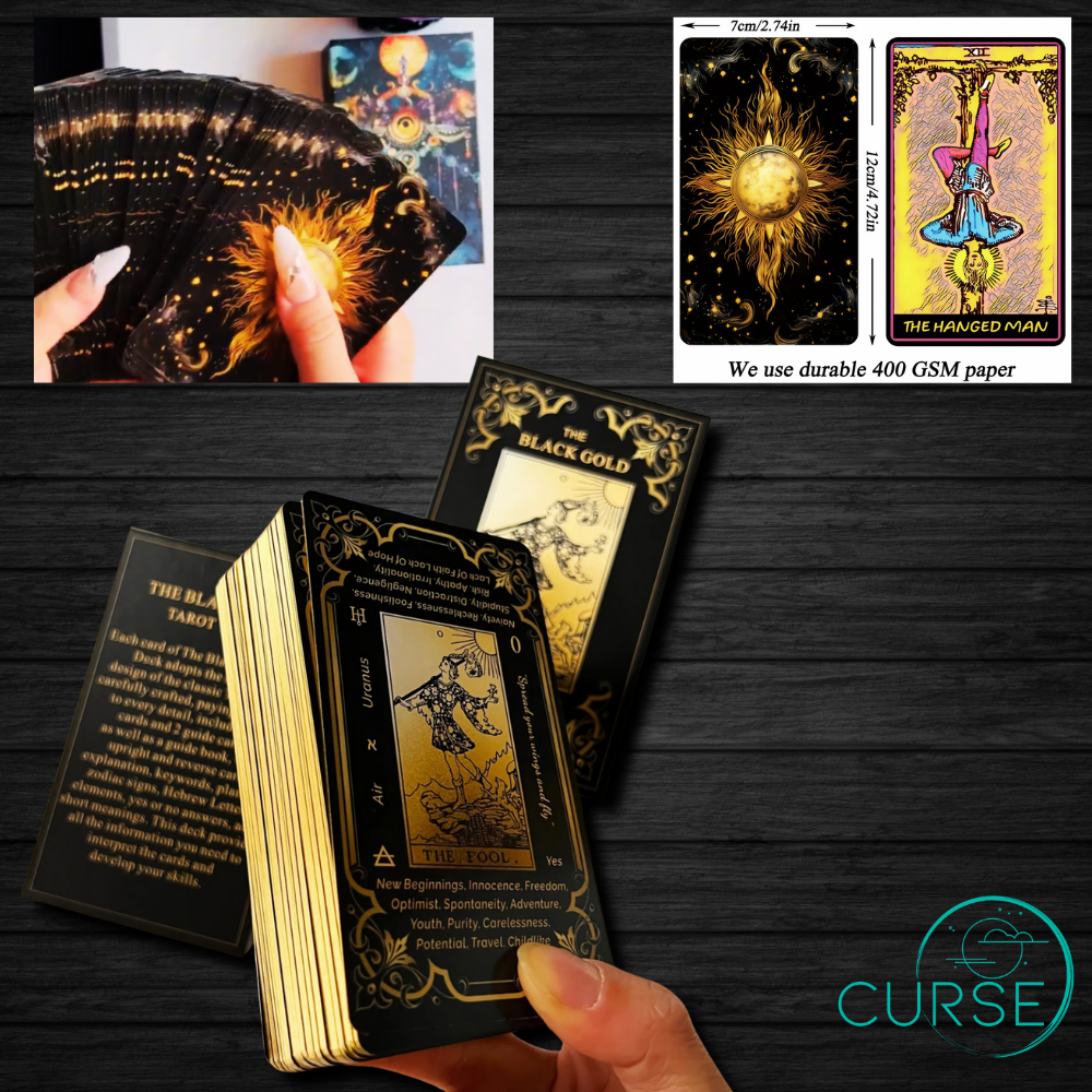 Tarot - Black Gold Deck