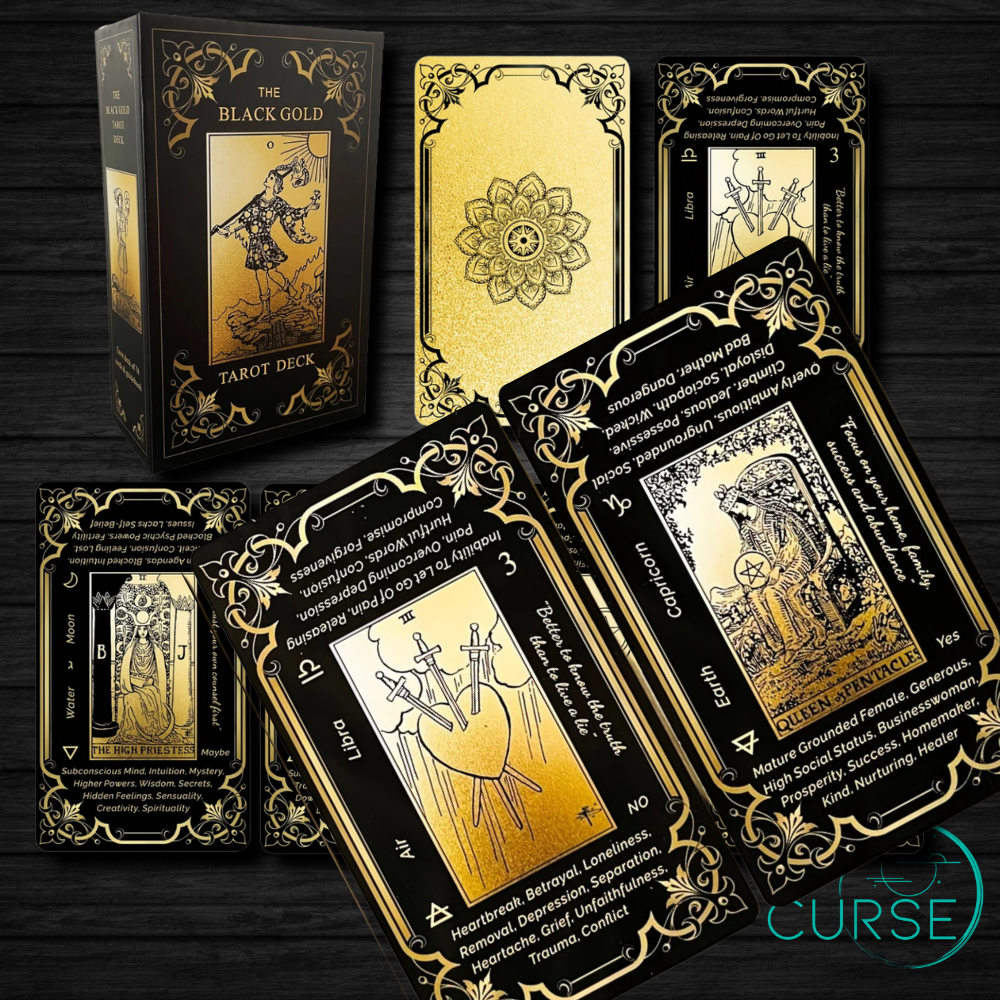 Tarot - Black Gold Deck