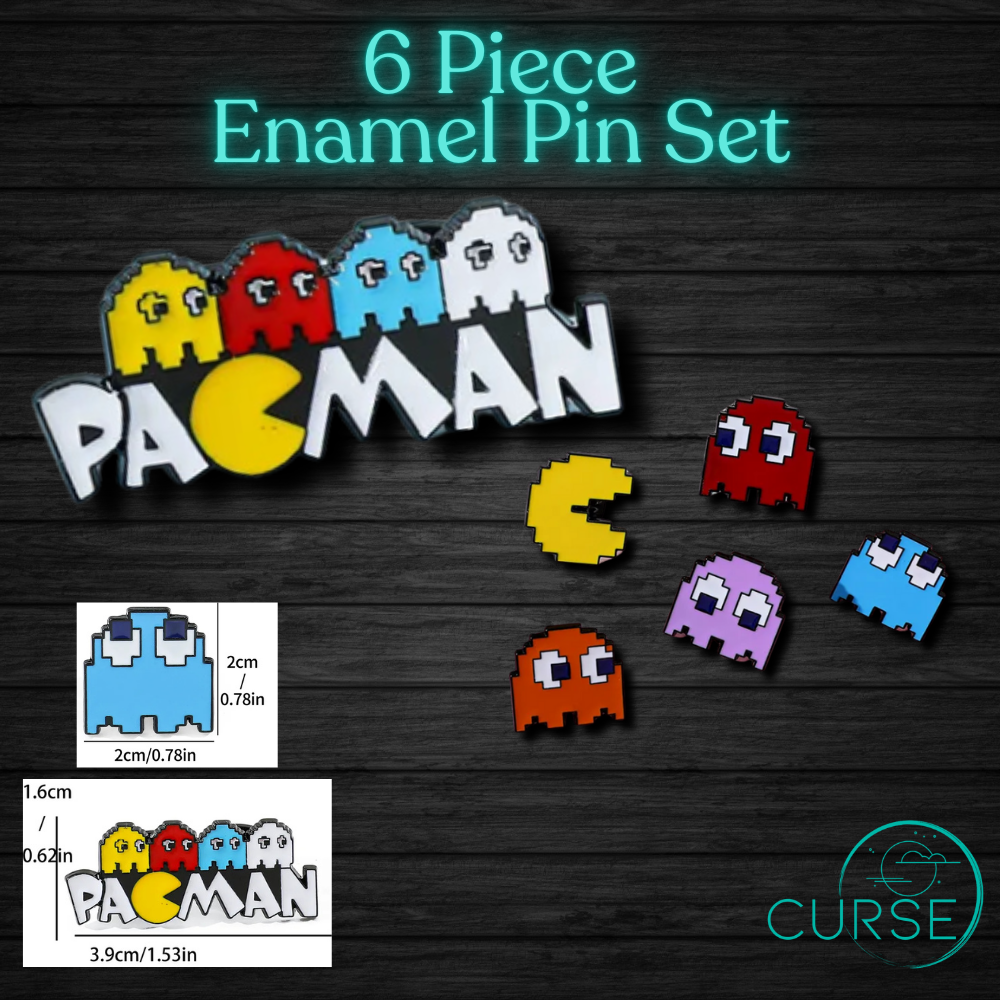 Pin Set- Pac - Man