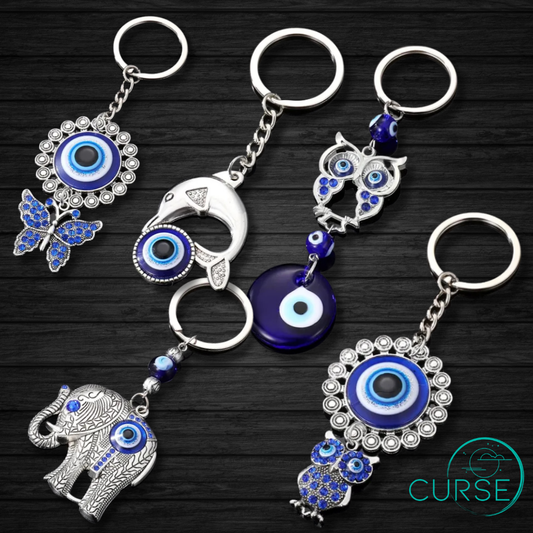 Evil Eye Hamsa Keychains