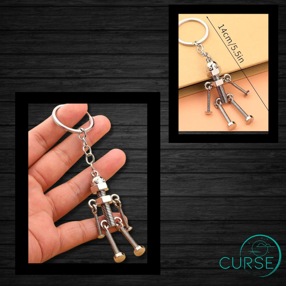 Keychain - Metal Man