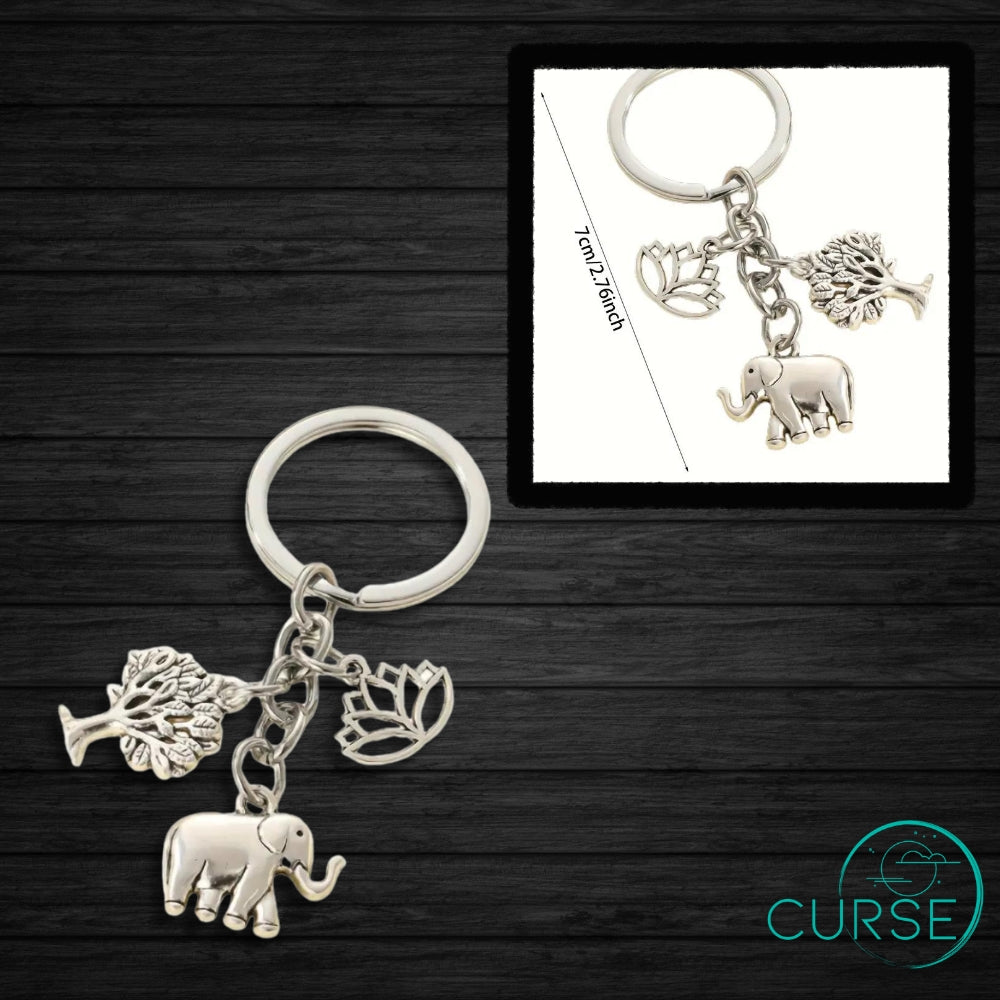 Keychain - Lotus Tree Ellie