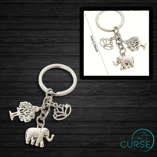 Keychain - Lotus Tree Ellie