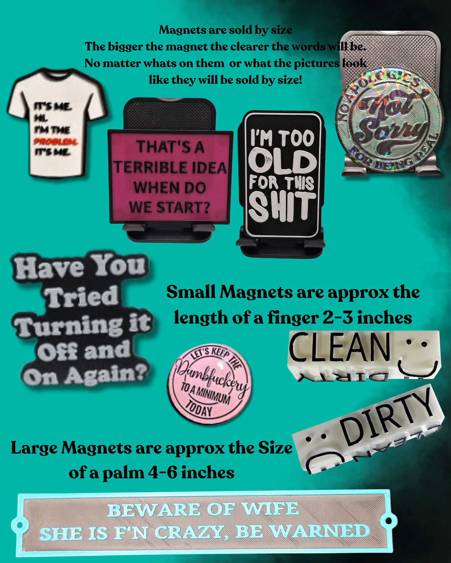 3D Magnets!