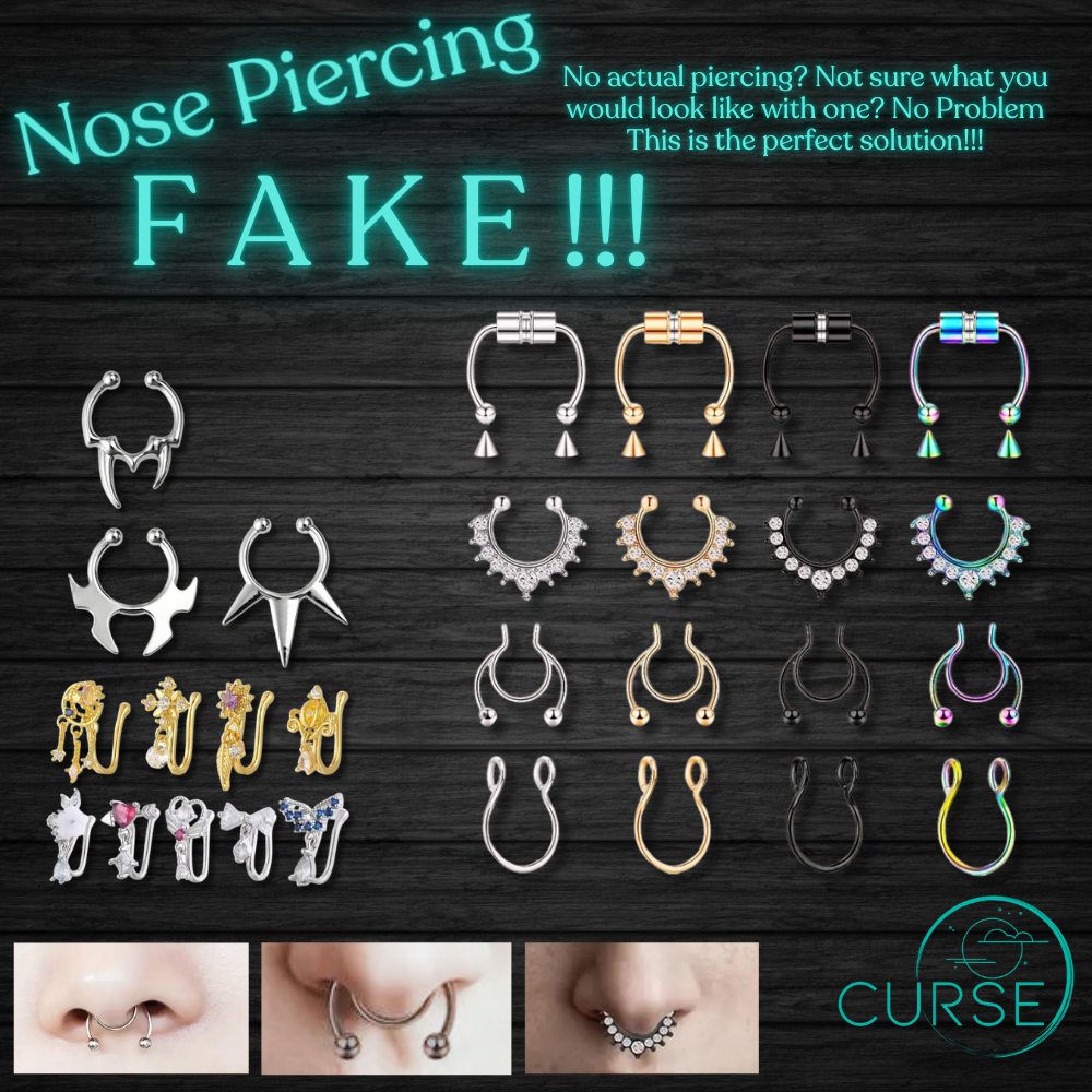 Piercings - NOSE Fakes!