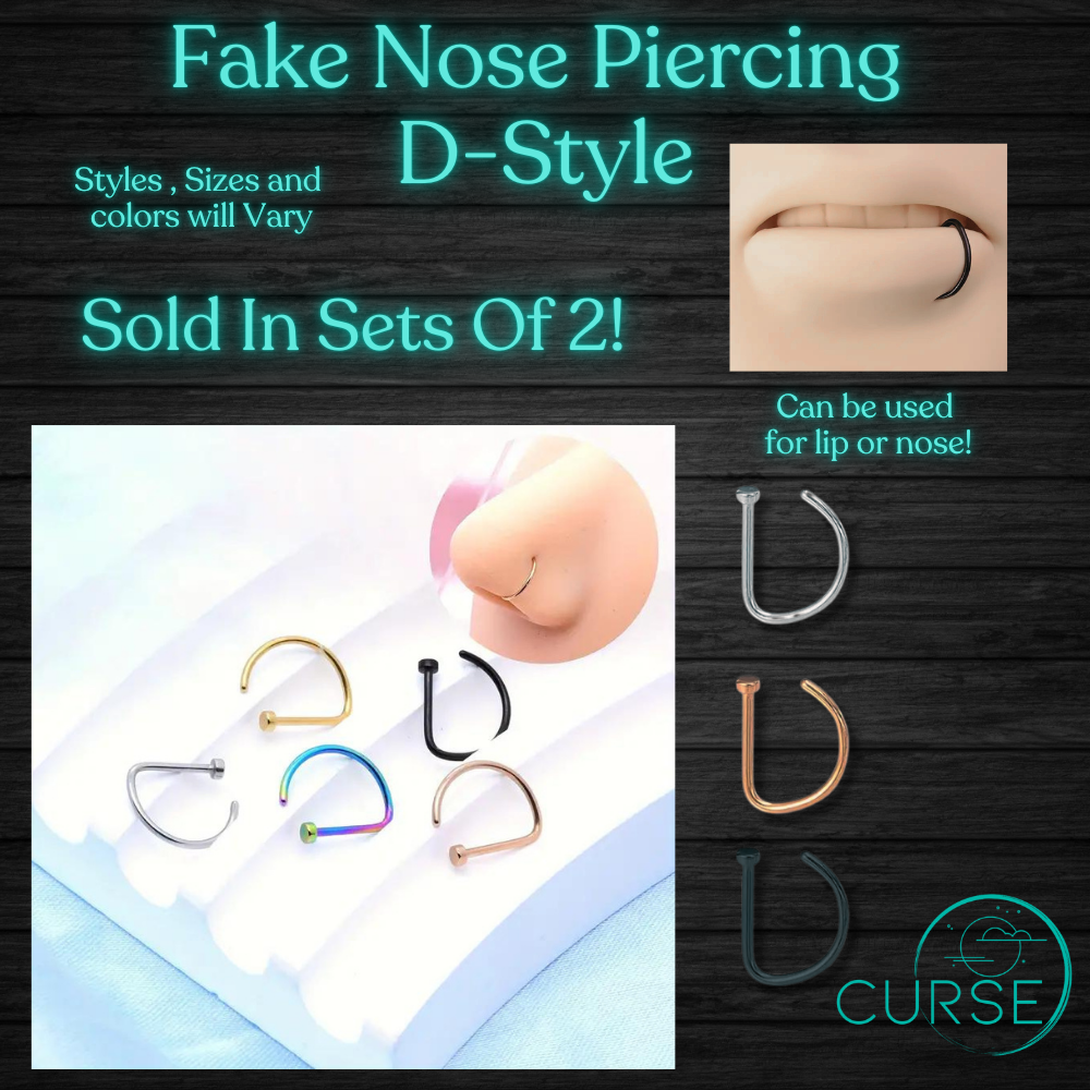 Piercings - NOSE Fakes!