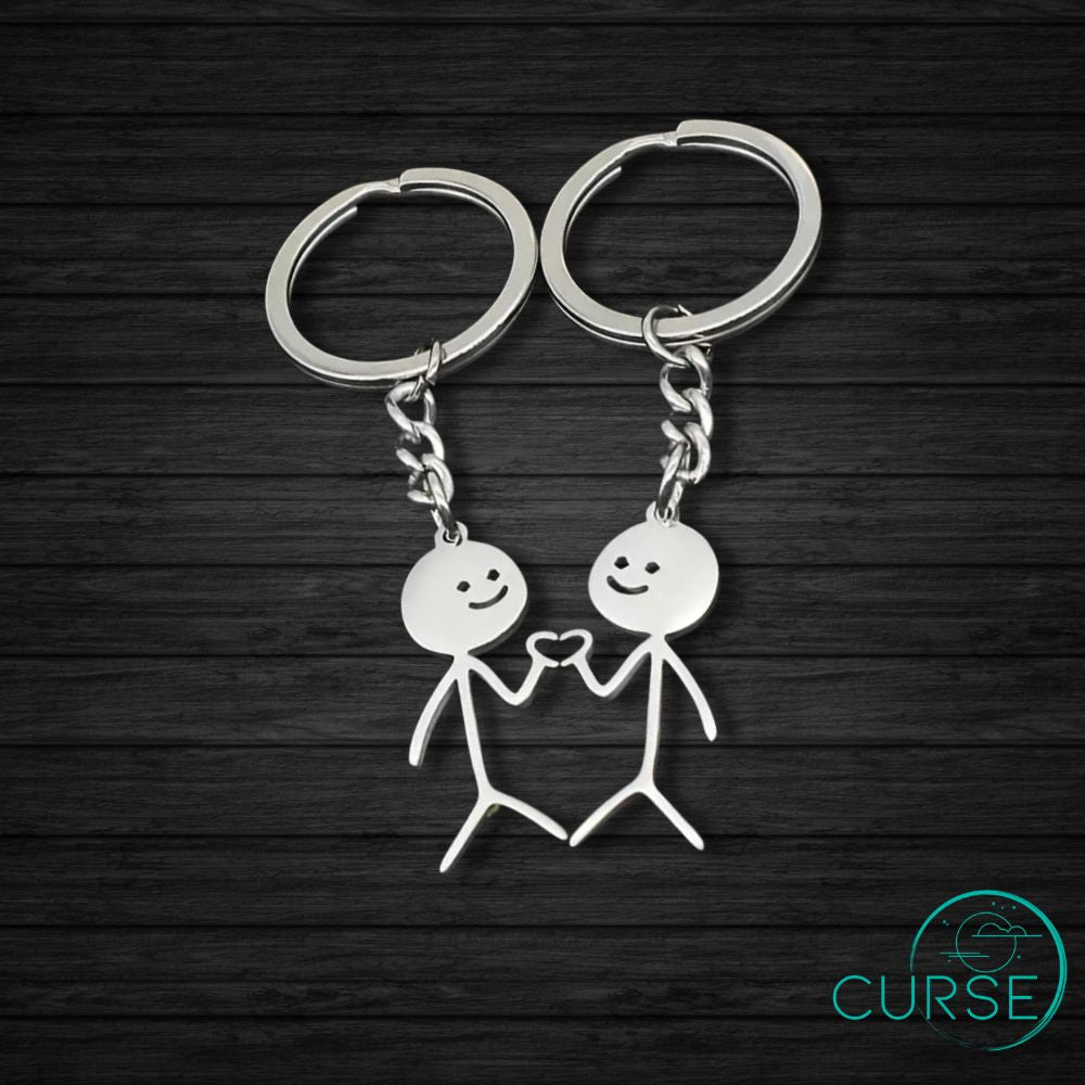 Keychain - 2Pc Heart Couple