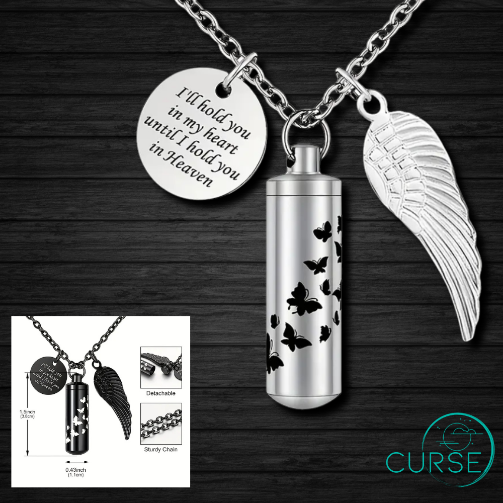 Winged Urn Necklaces