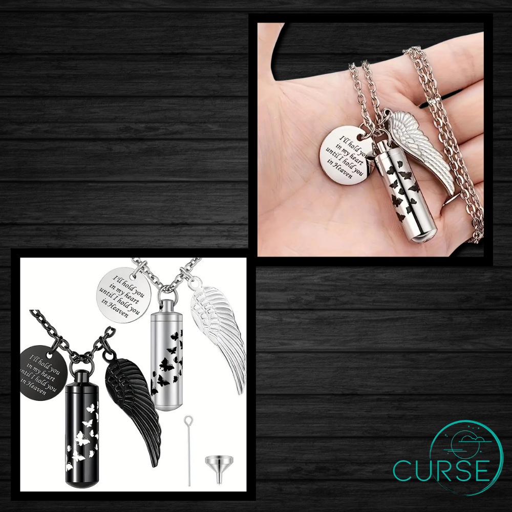 Winged Urn Necklaces