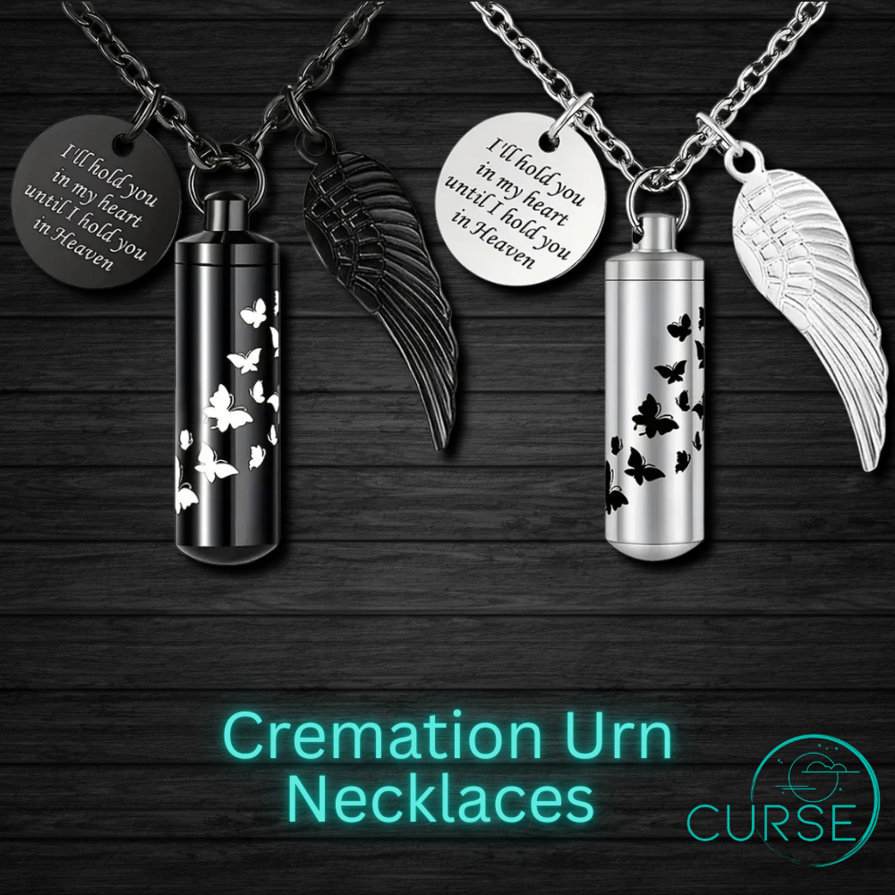 Winged Urn Necklaces