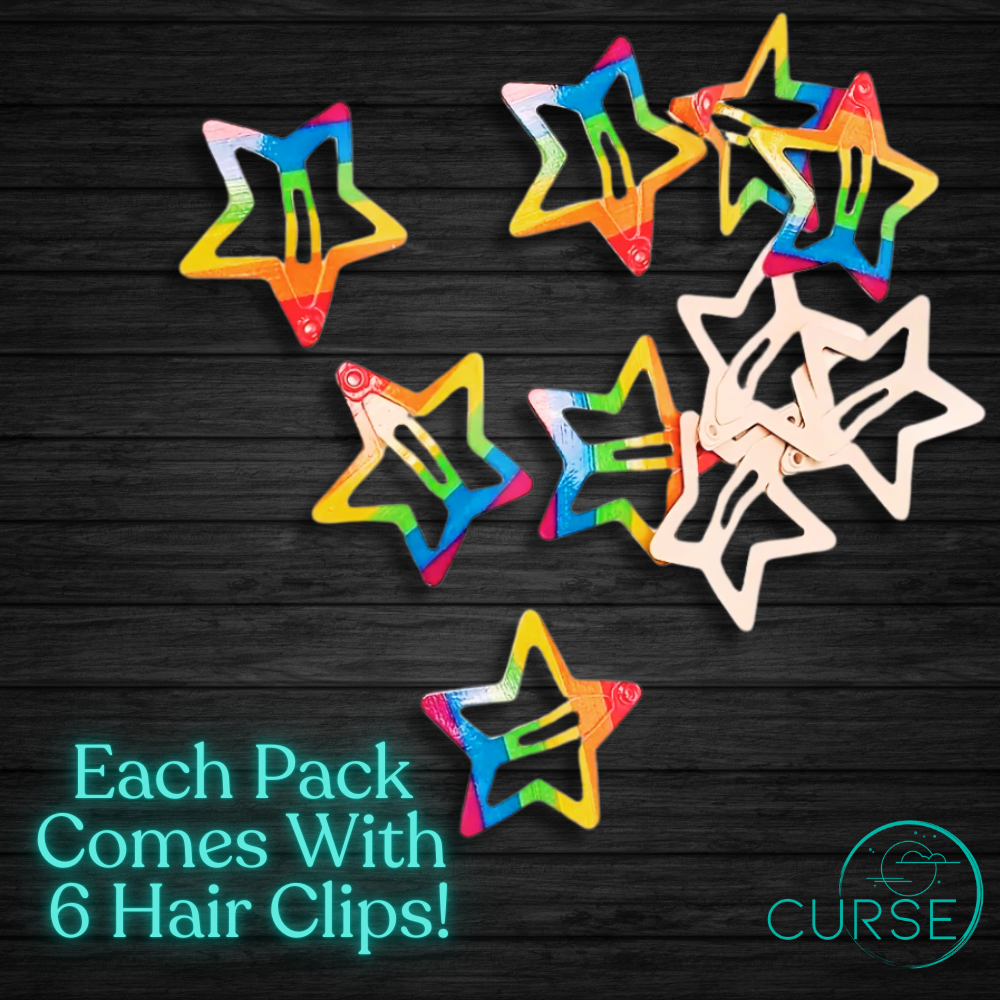 Star Hair Clips