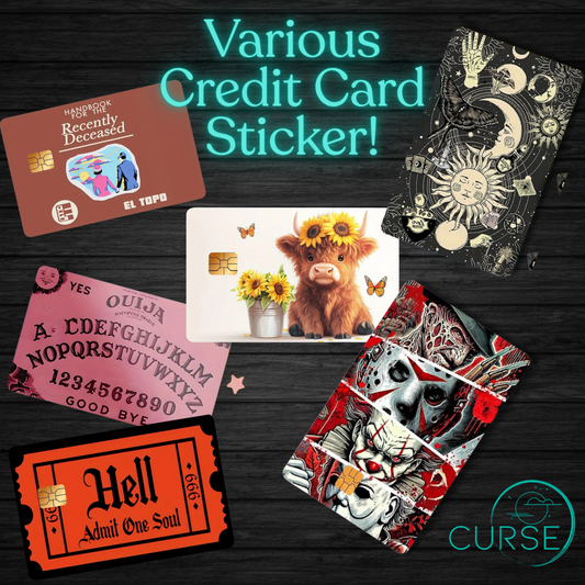 Credit Card Stickers!