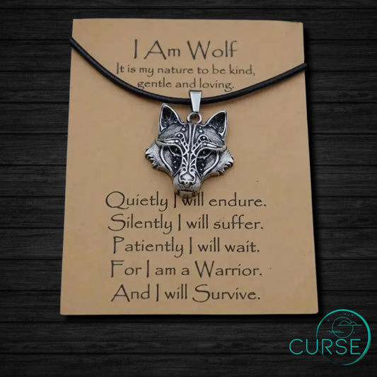 Necklace - I Am Wolf