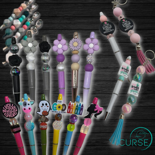 Beaded Pens & Keychains!