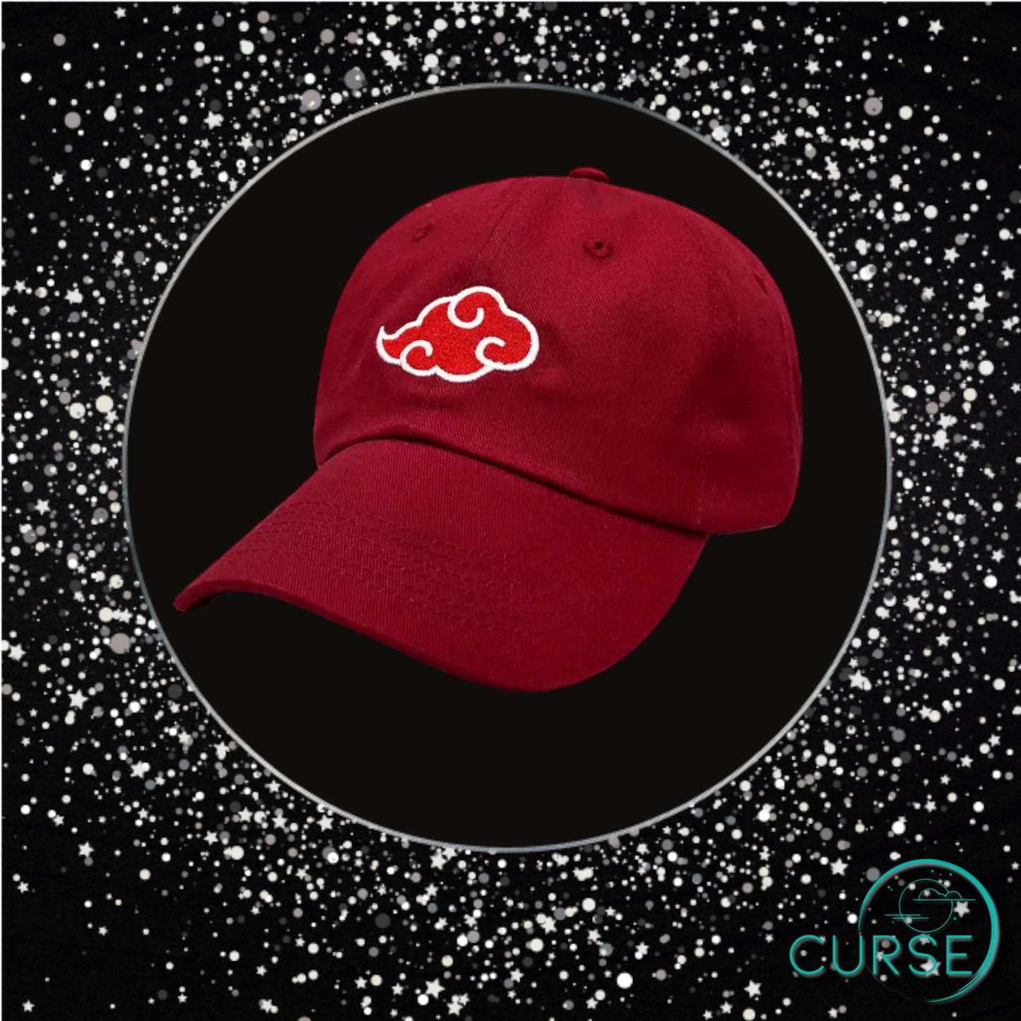 Red Cloud Hat - Black - Red - Blue